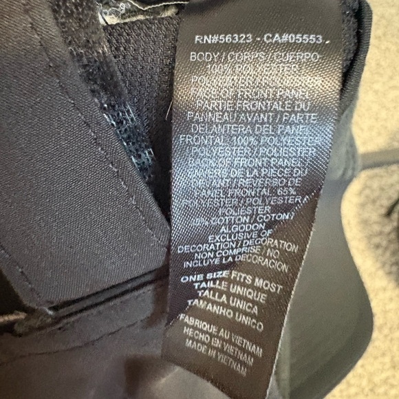 Women's Nike Grey Black Golf Hat Cap - Picture 9 of 10